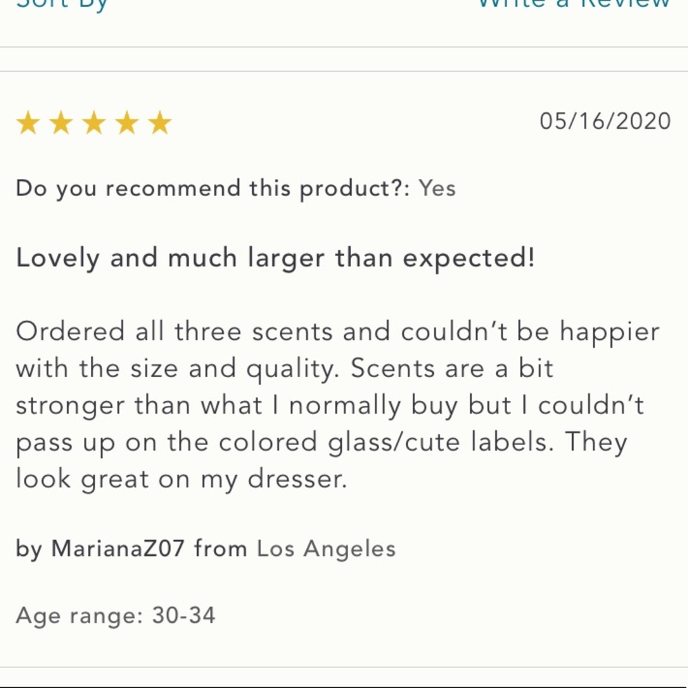 Clare V Maisonette glass candle NWT - Picture 7 of 7